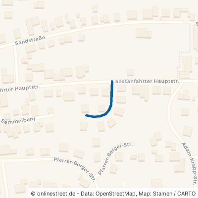 Georg-Spiess-Straße Hirschaid Sassanfahrt 