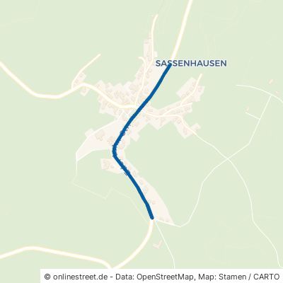 Eder-Lahn-Straße Bad Berleburg Sassenhausen 
