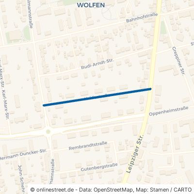 Krüllsstraße Bitterfeld-Wolfen Wolfen 