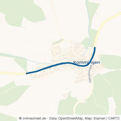Hegaustraße Blumberg Kommingen 