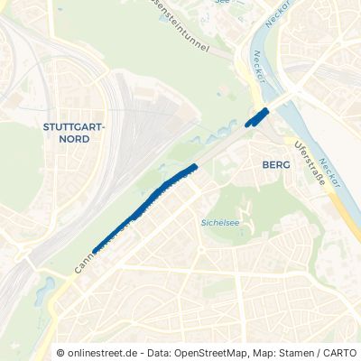 Cannstatter Straße Stuttgart Ost 