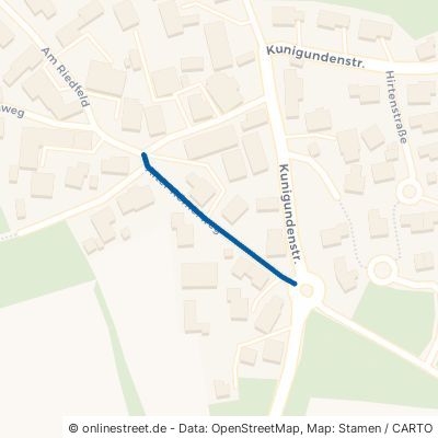 Alter Römerweg Altomünster Kiemertshofen 
