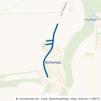 Schortauer Straße Braunsbedra Schortau 