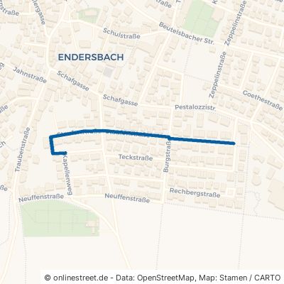 Staufenstraße 71384 Weinstadt Endersbach Endersbach