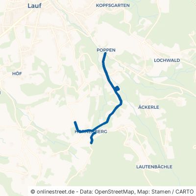 Hornenbergstraße Lauf 