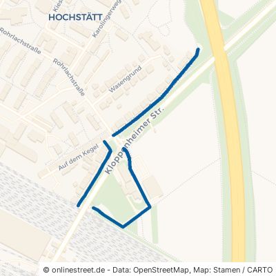 Hochstättstraße Mannheim Seckenheim 