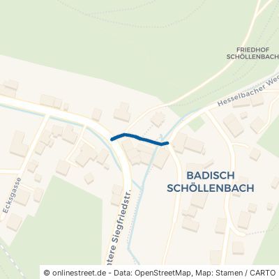 Weißenbörner Weg Oberzent Schöllenbach 