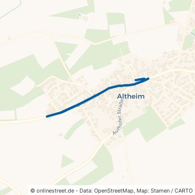 Ortsstraße Schemmerhofen Altheim 