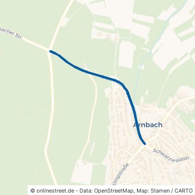 Ottenhäuser Straße Neuenbürg Arnbach 