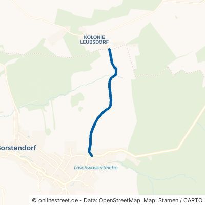 Kolonieweg Grünhainichen Borstendorf 