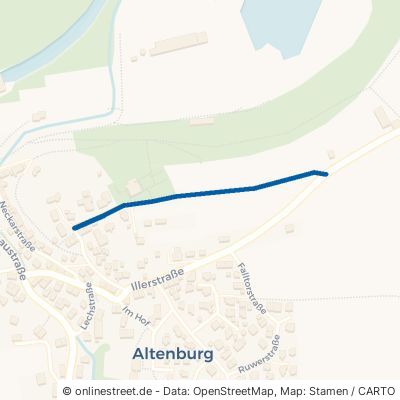 Luckenäckerweg Reutlingen Altenburg 