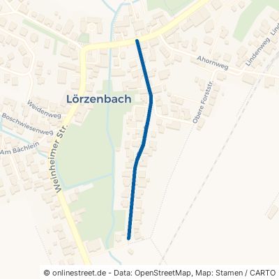 Forststraße Fürth Lörzenbach 