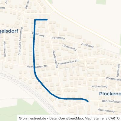 Hasenweg Rednitzhembach Plöckendorf 