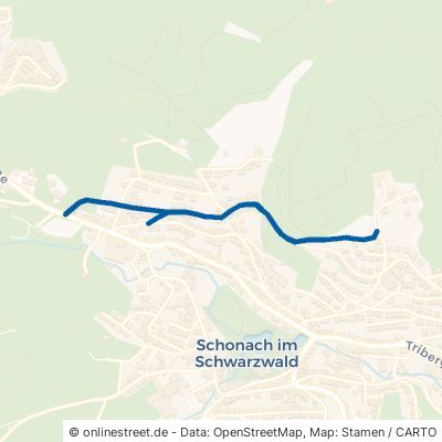 Seifenbergweg Schonach im Schwarzwald 