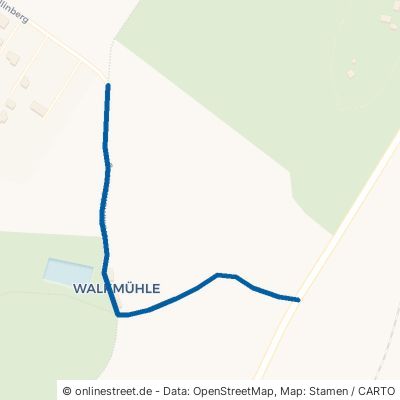 Walkmühlenweg Bad Schmiedeberg Moschwig 