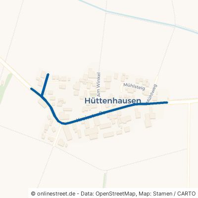 Kreisstraße Mindelstetten Hüttenhausen 