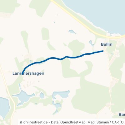 Belliner Weg Lammershagen 