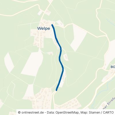 Welper Straße Reichshof Welpe 