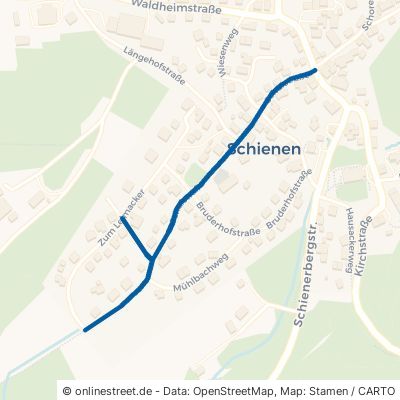 Schulstraße Öhningen Schienen 