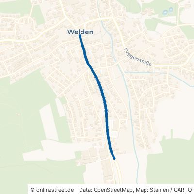Bahnhofstraße Welden 