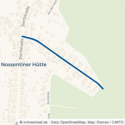 Neue Straße Nossentiner Hütte 