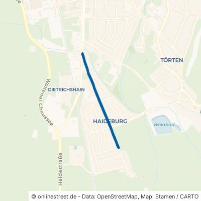 Alte Leipziger Straße Dessau-Roßlau Törten 