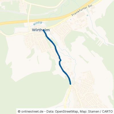 Kasseler Straße Biebergemünd Wirtheim 