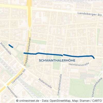 Kazmairstraße München Schwanthalerhöhe 