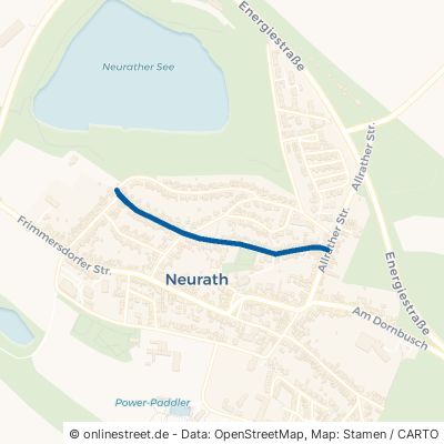 Donaustraße Grevenbroich Neurath 