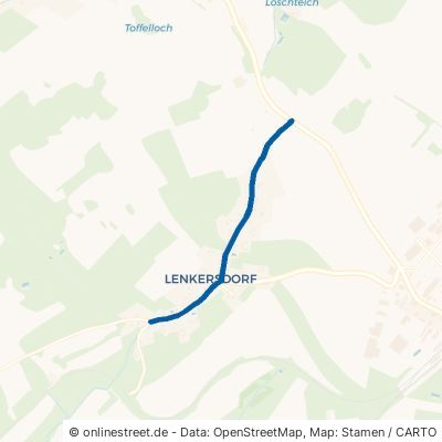 Alte Lößnitzer Straße Zwönitz Lenkersdorf 