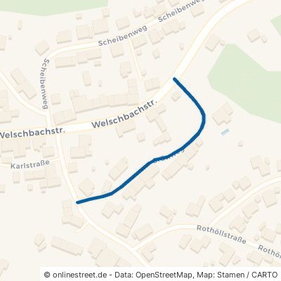 Grünweg Illingen Welschbach 