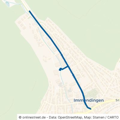 Bachzimmerer Straße Immendingen 
