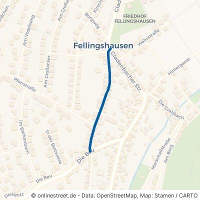 Helenenstraße Biebertal Fellingshausen 