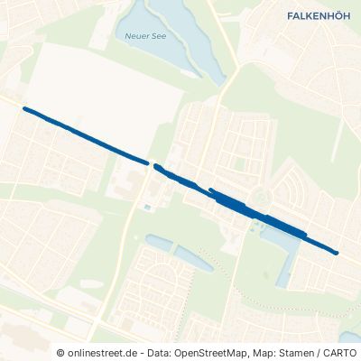 Spandauer Straße 14612 Falkensee Gartenstadt Falkenhöh 