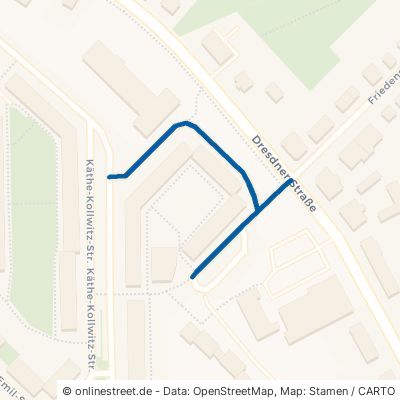 Dr.-Otto-Nuschke-Straße Heidenau Mügeln 