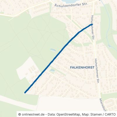 Straße Am Hochwald Zeuthen 