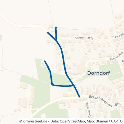 Steinberger Straße Illerrieden Dorndorf 