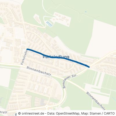 Robert-Koch-Straße Ostfildern Nellingen-Parksiedlung 