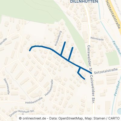 Dillnhütter Straße Siegen Geisweid 