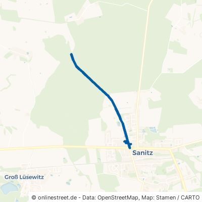 Waldweg Sanitz 