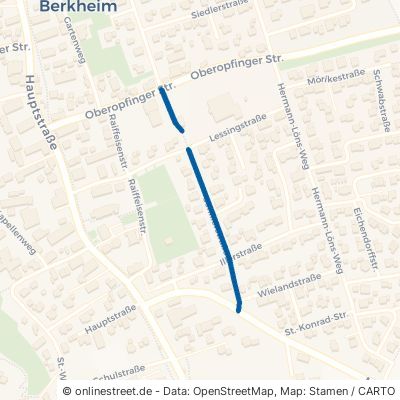 Schillerstraße Berkheim 