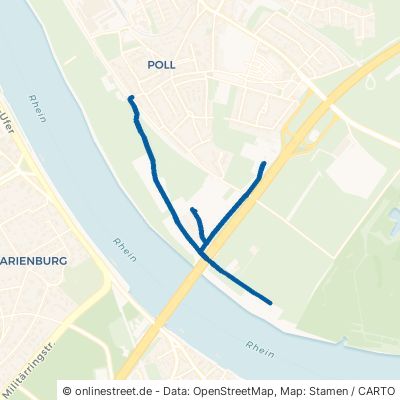 Weidenweg Köln Poll 