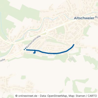 Riedboschweg Bühl Altschweier 