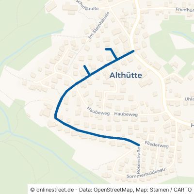 Theodor-Heuss-Straße 71566 Althütte Schöllhütte 