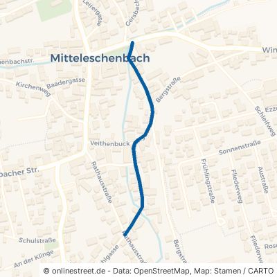 Kermgasse Mitteleschenbach 