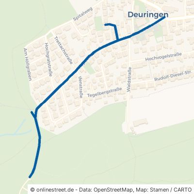 Kapellenstraße Stadtbergen Deuringen 