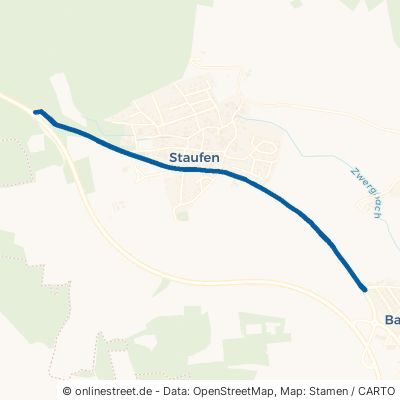 Bachtalstraße Syrgenstein Staufen 