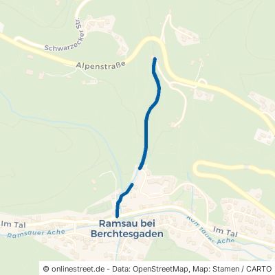 Schluchtweg Ramsau bei Berchtesgaden Ramsau 