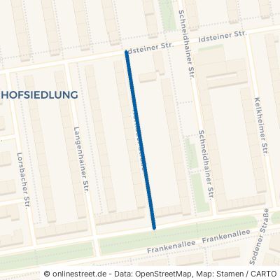 Hornauer Straße 60326 Frankfurt am Main Gallus Innenstadt