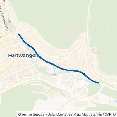 Allmendstraße 78120 Furtwangen im Schwarzwald Stadtgebiet 